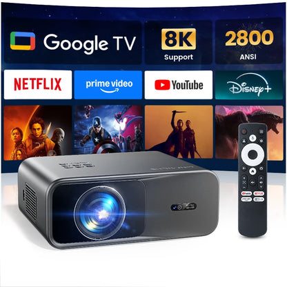Wimius G1 4K Google TV Projectors Auto Foucs Wifi High Quality Full HD 1080P Home Cinema  Beam Smart Projector for Movie