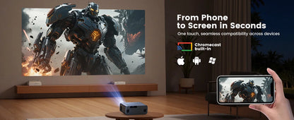 Wimius G1 4K Google TV Projectors Auto Foucs Wifi High Quality Full HD 1080P Home Cinema  Beam Smart Projector for Movie